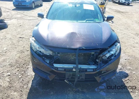 2018 Honda Civic Ex from USA, damaged, VIN 19XFC2F75JE012963